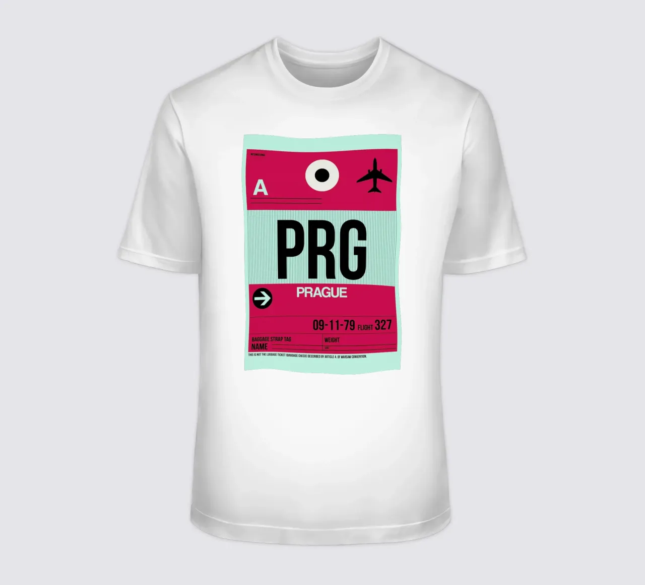 PRG-Prag t-shirt da Naxart