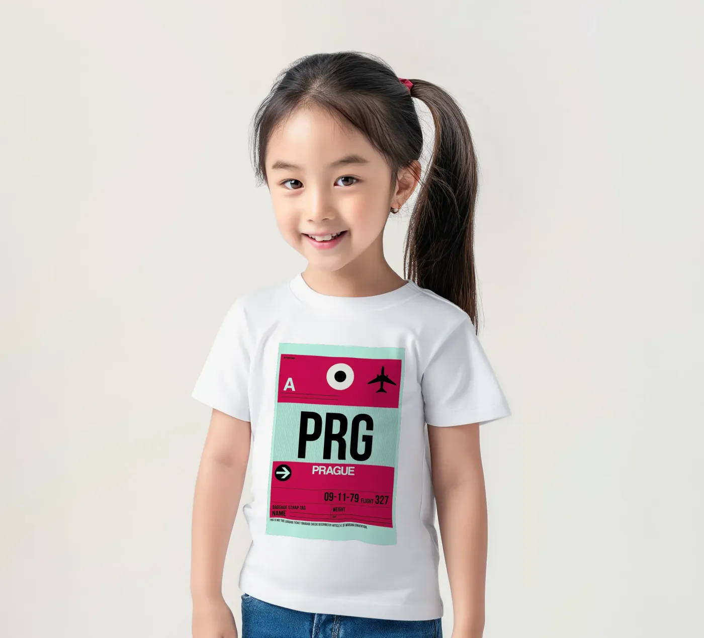 PRG-Prag t-shirt bambini da Naxart