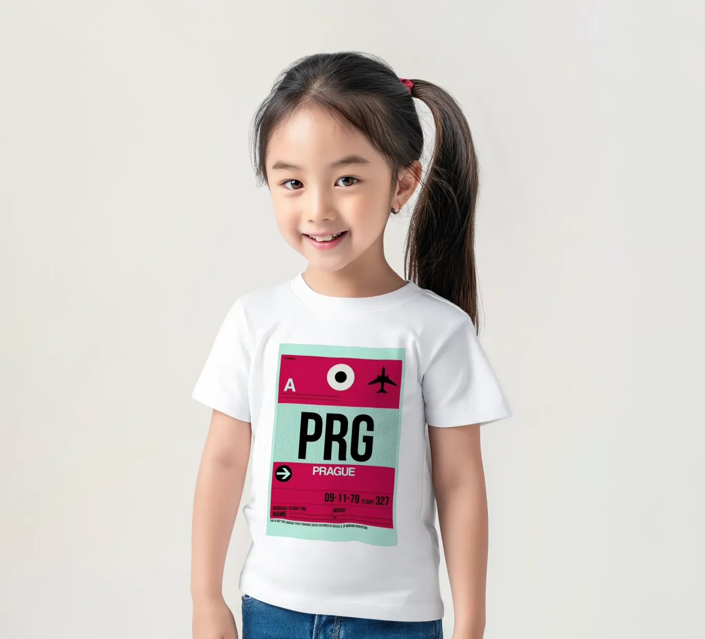 PRG-Prag t-shirt bambini da Naxart