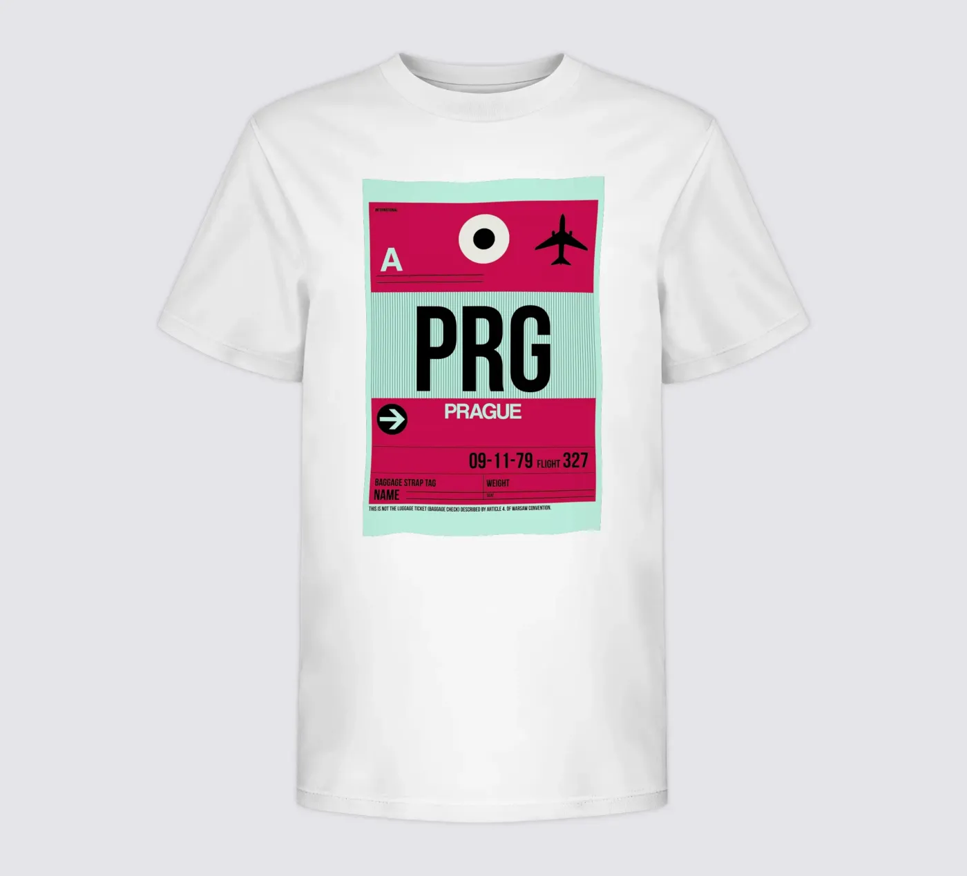 PRG-Prag t-shirt bambini da Naxart
