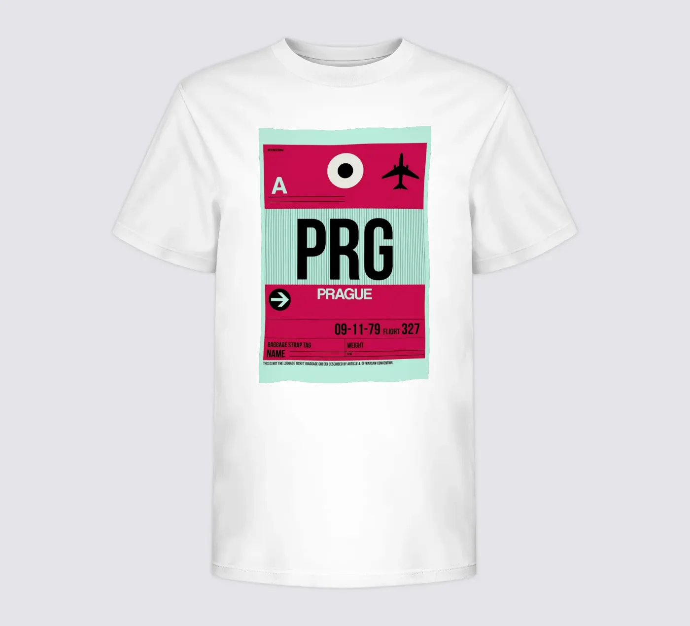 PRG-Prag t-shirt bambini da Naxart