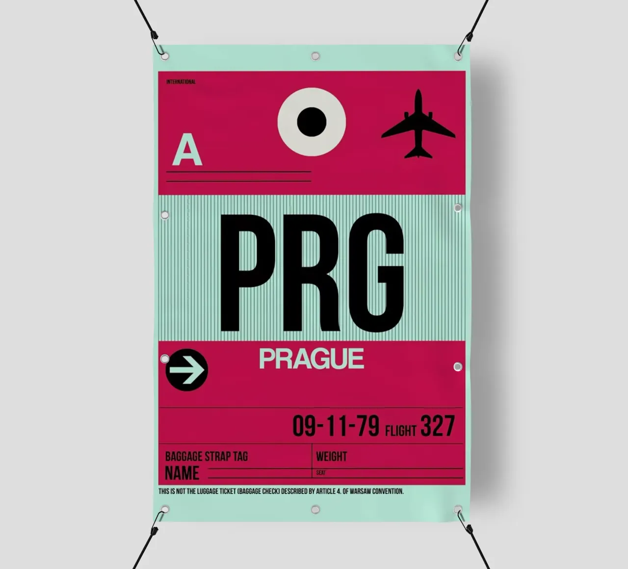 PRG-Prag telo in pvc da Naxart