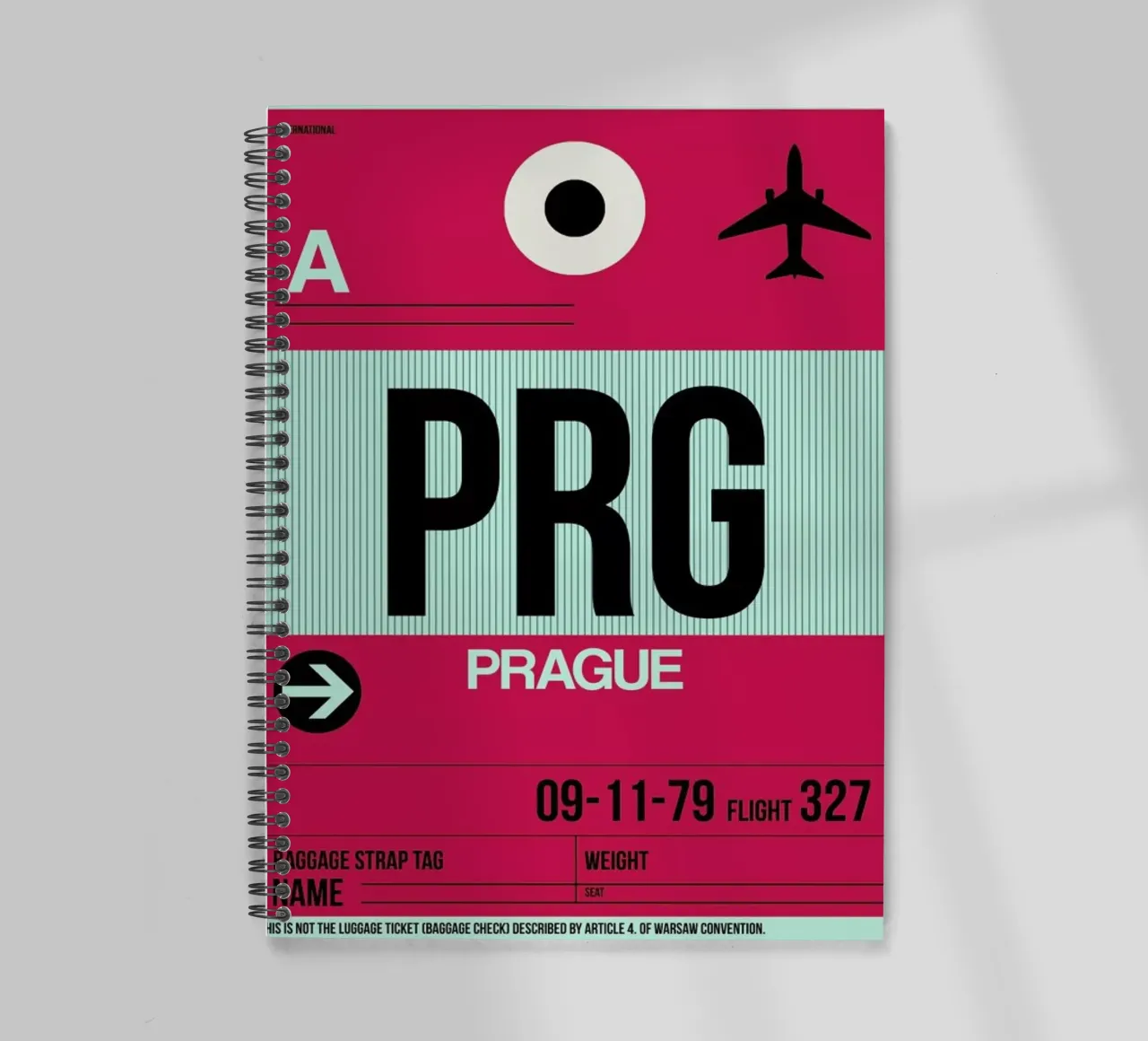 PRG-Prag spiral notebook by Naxart