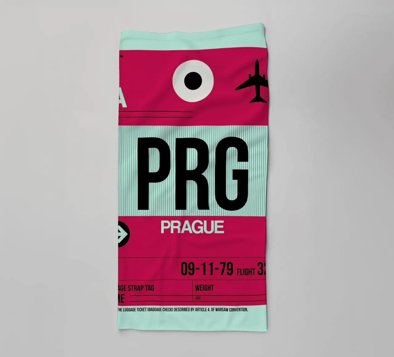 PRG-Prag asciugamano da bagno da Naxart
