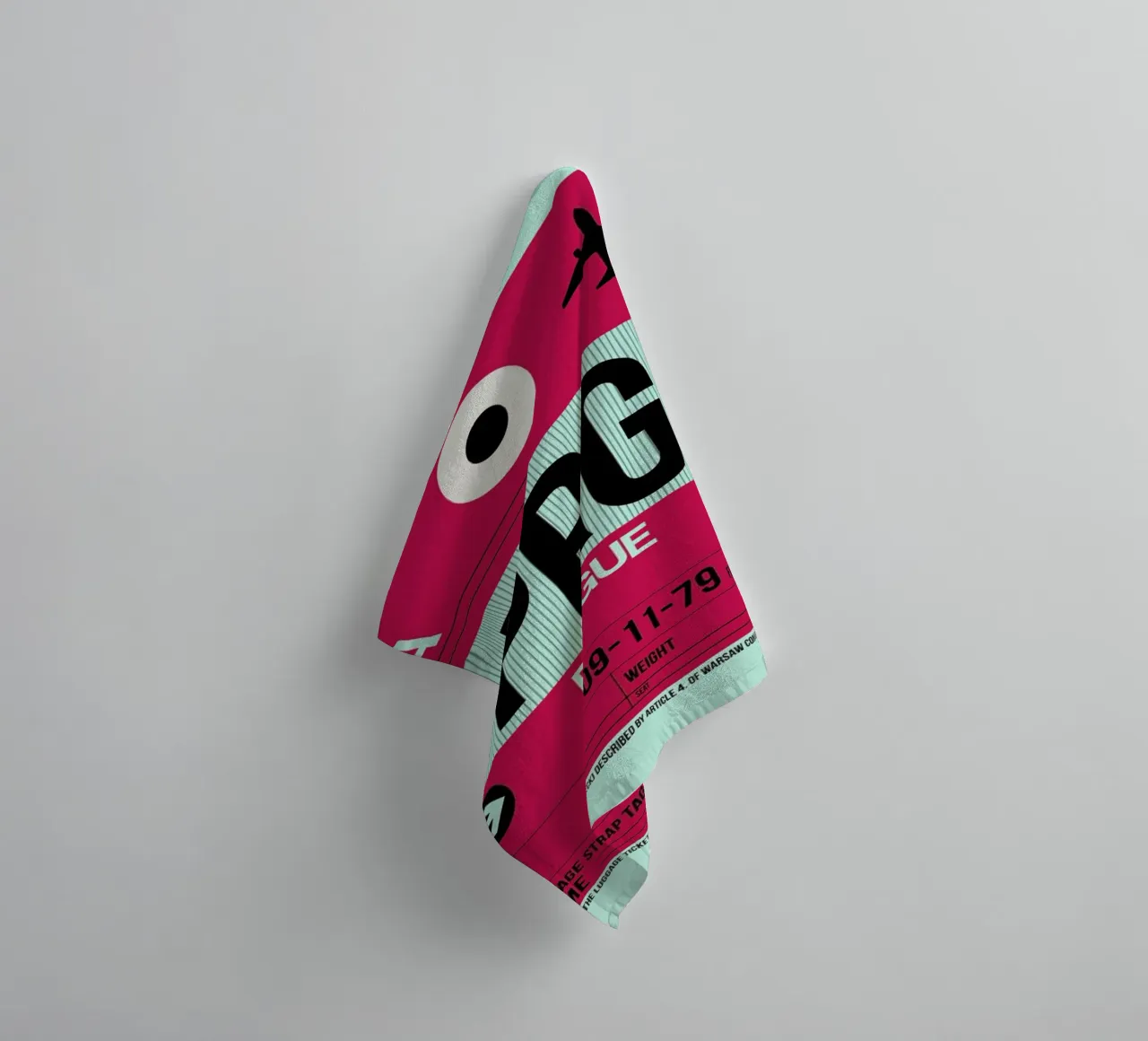 PRG-Prag asciugamano da bagno da Naxart