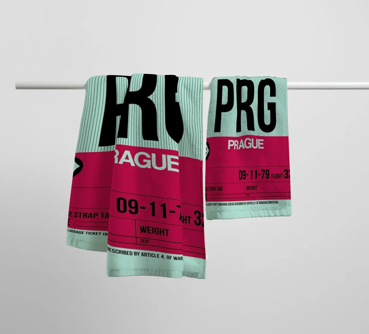 PRG-Prag asciugamano da bagno da Naxart