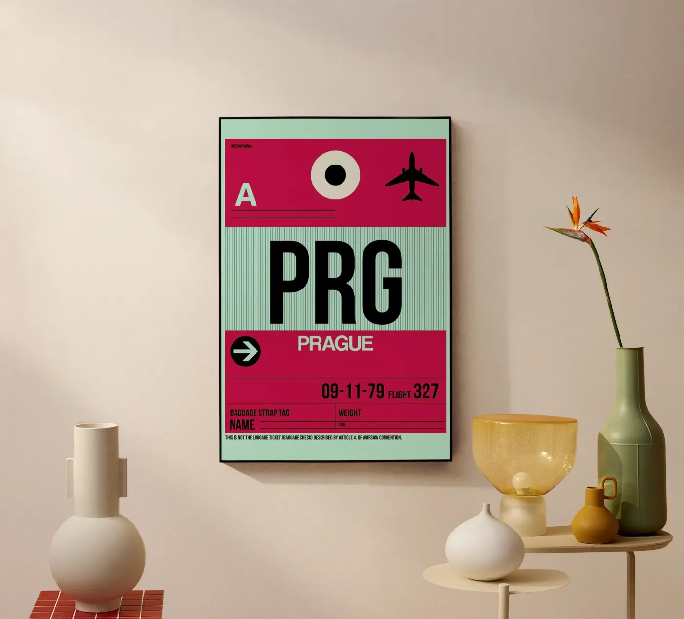 PRG-Prag acryl van Naxart