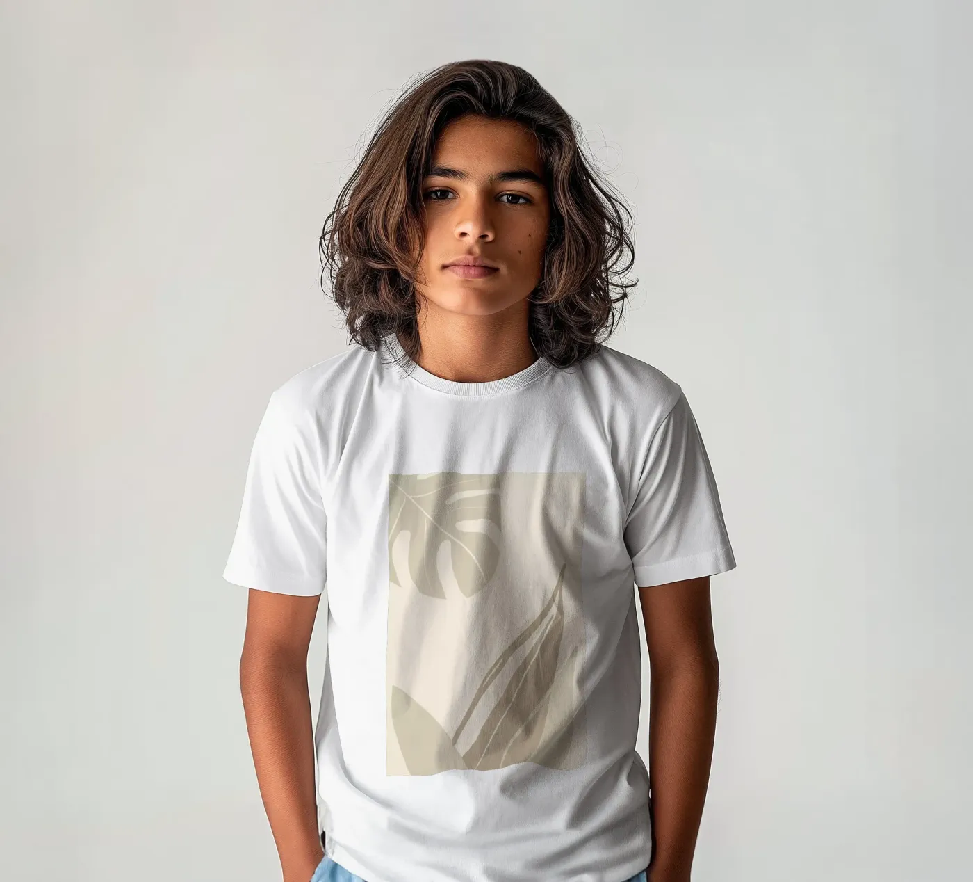 Leaves t-shirt bambini da Pure