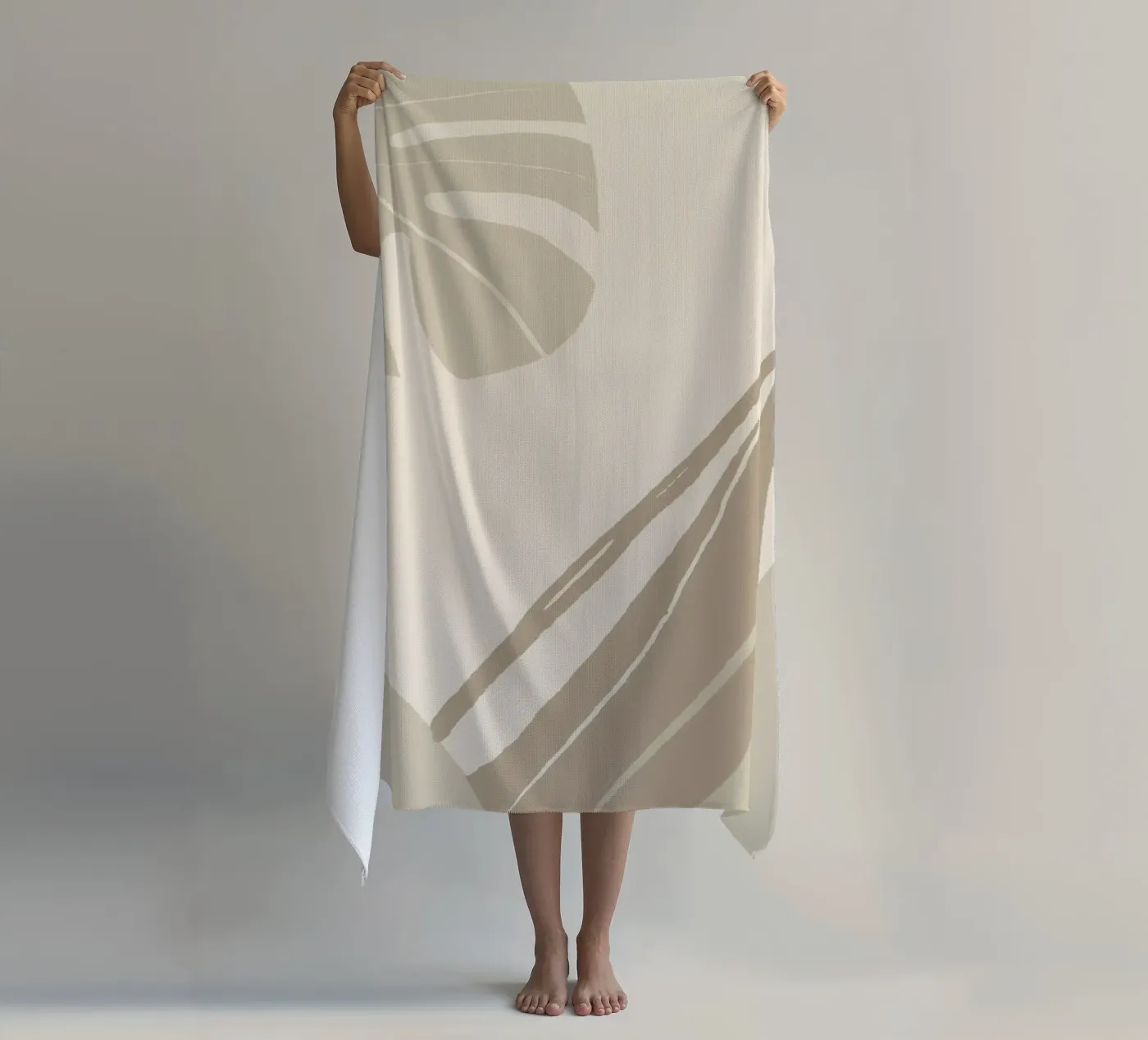 Leaves strandhanddoek van Pure