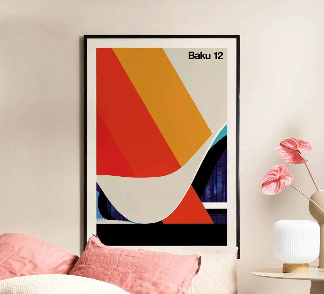 Baku 12 poster da Bo Lundberg