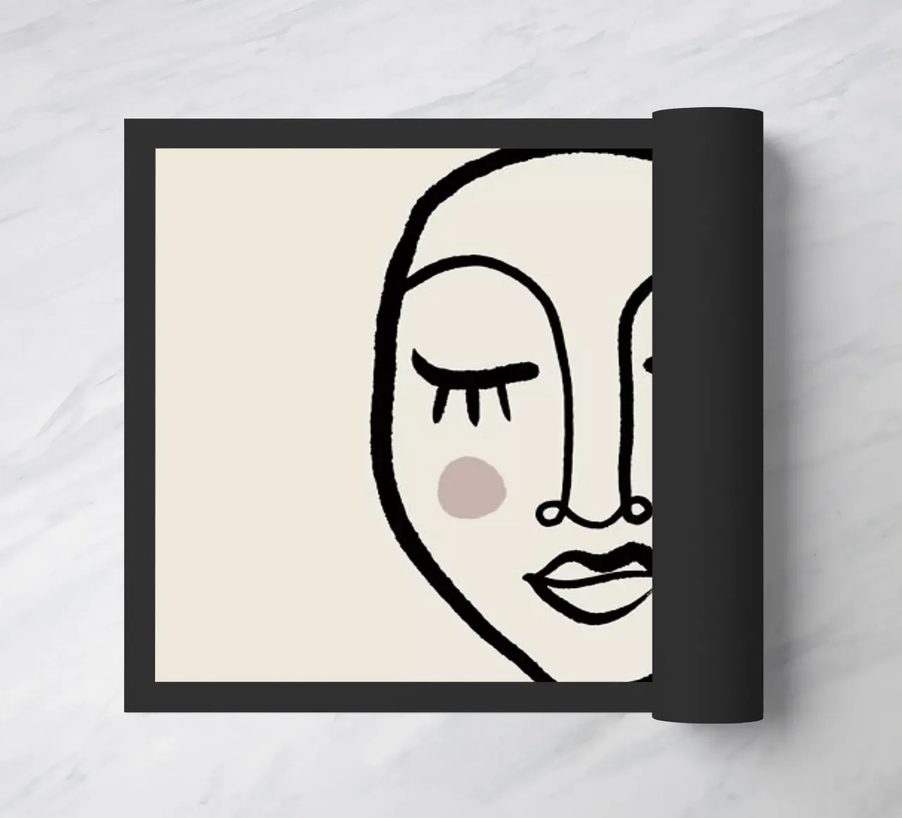Blush II deurmat van Pure