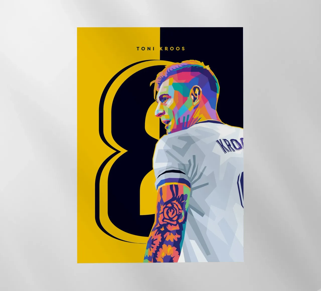 Toni Kross WPAP pellicola backlit da WPAP MALANG