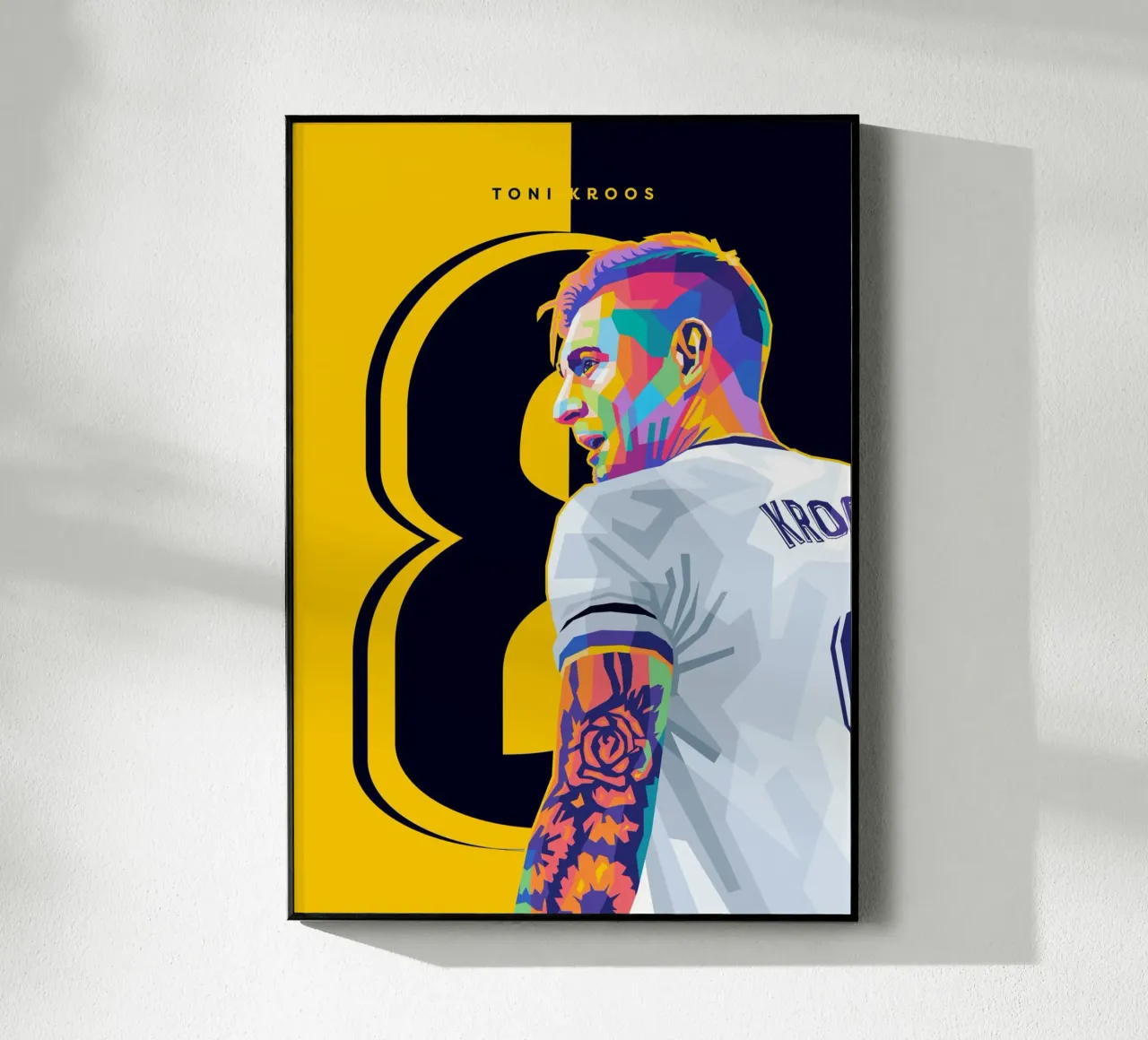 Toni Kross WPAP plexiglass da WPAP MALANG