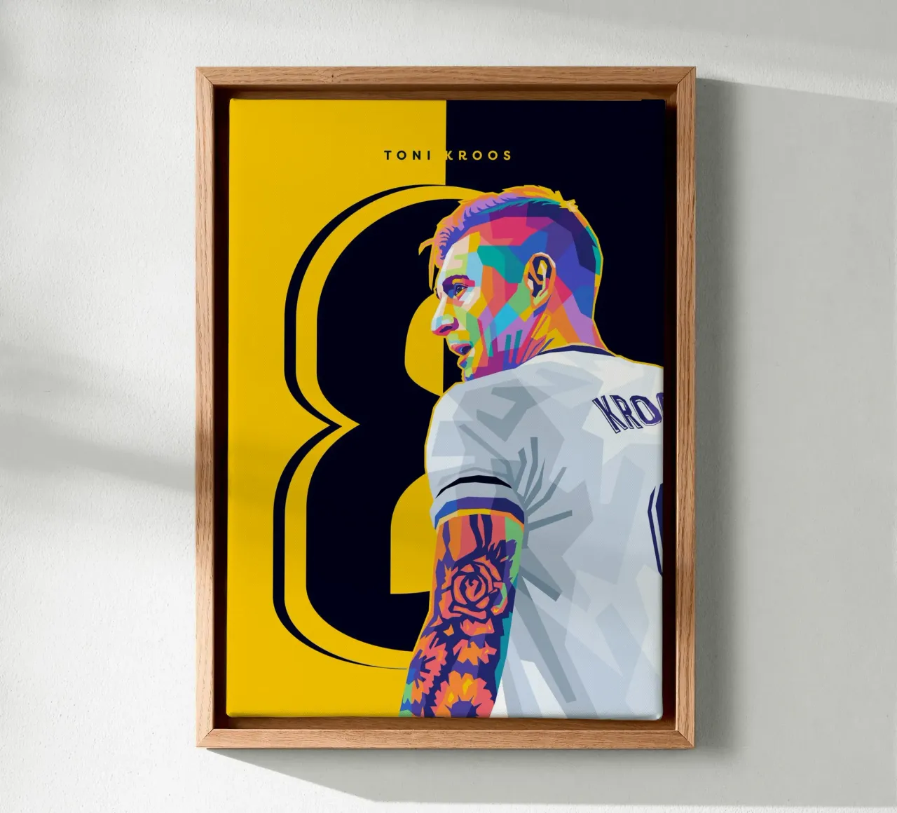 Toni Kross WPAP tela con Cornice a cassetta da WPAP MALANG
