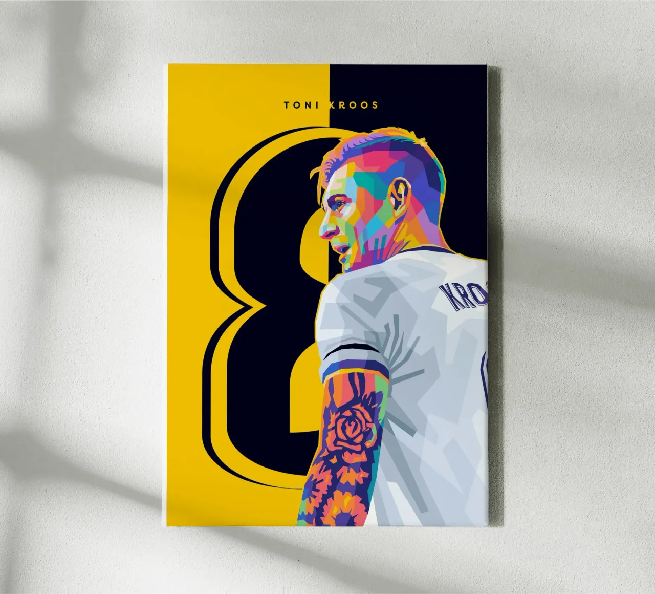 Toni Kross WPAP tela con Cornice a cassetta da WPAP MALANG