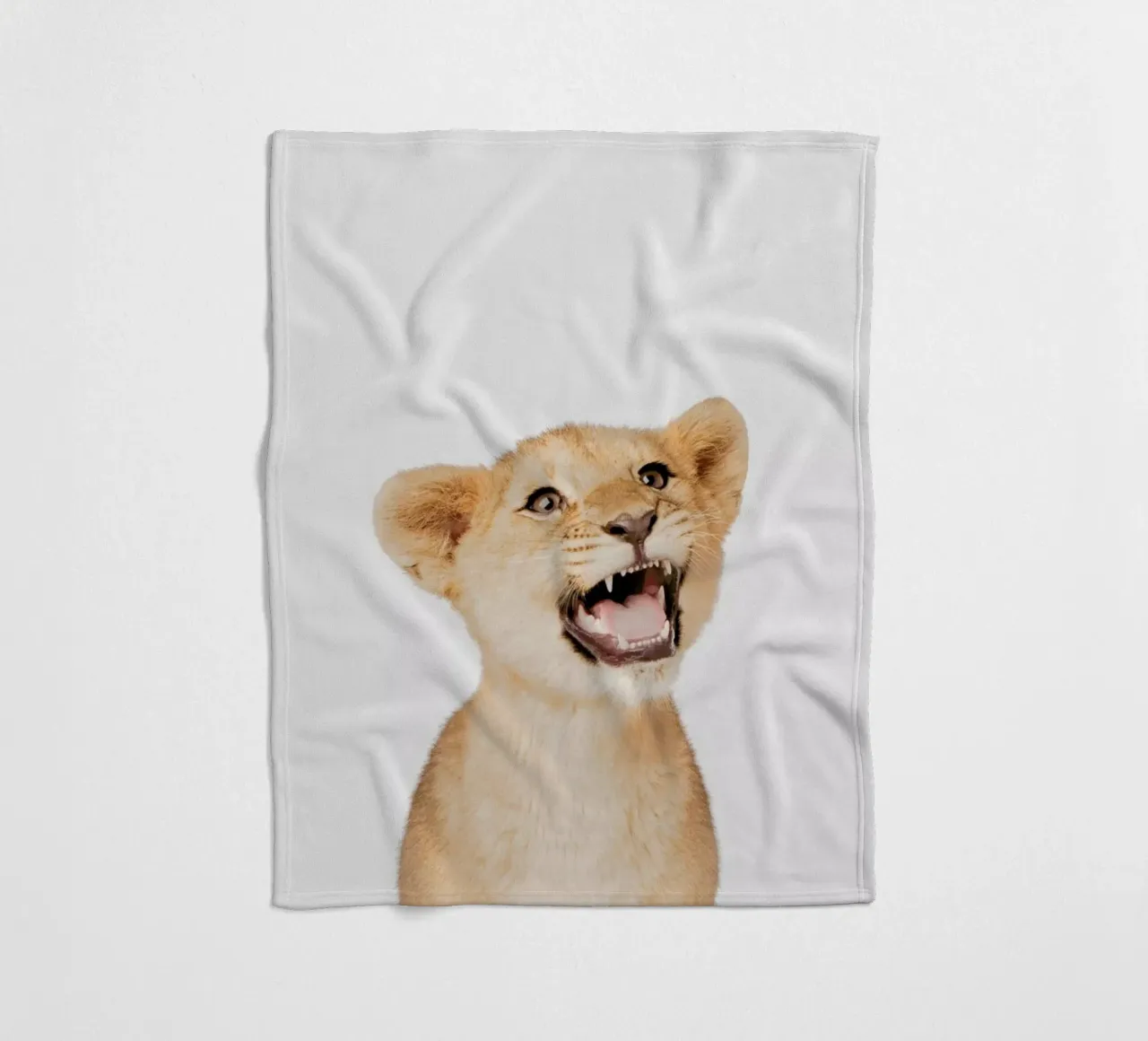 Lion Cub Fleecedecke von Paws & Claws
