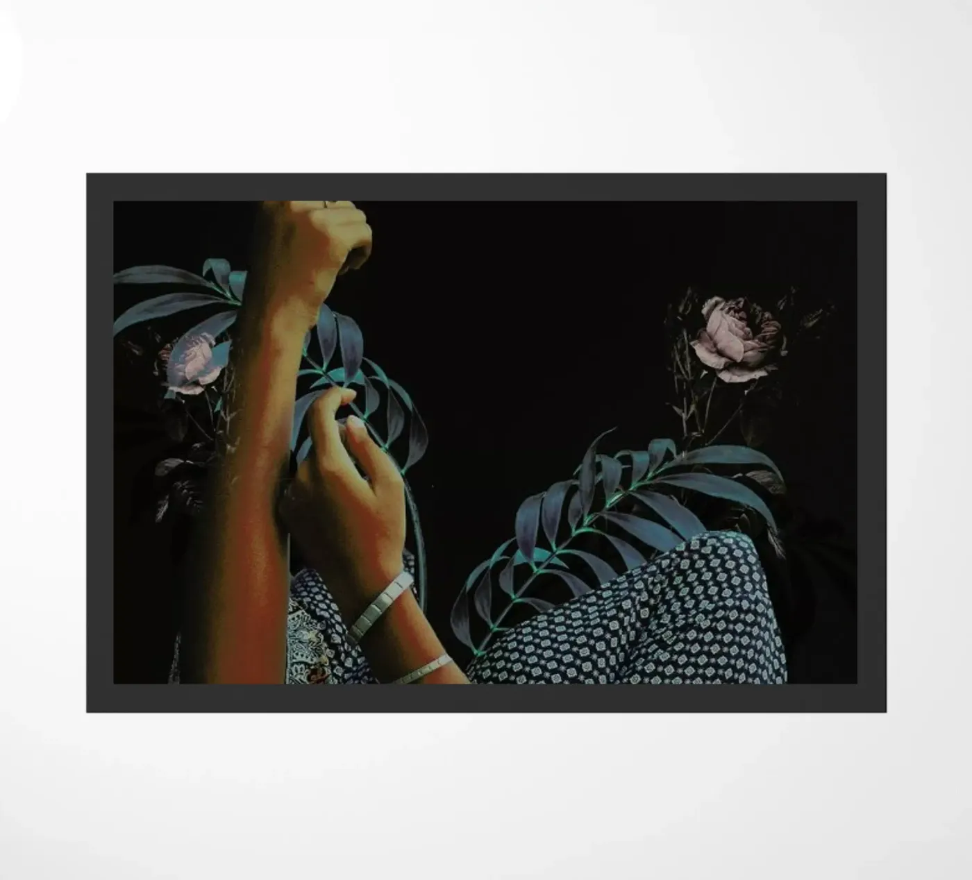 Seconds Before Dawn doormat by Frank Moth