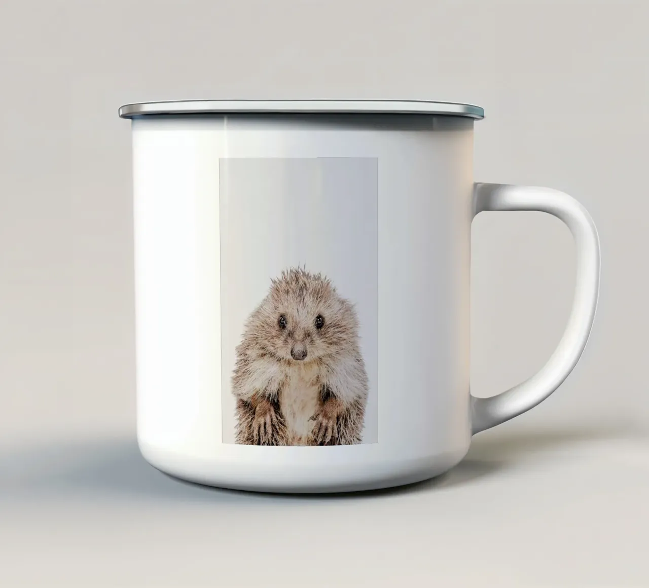 Hedgehog tazza in smalto da Paws & Claws