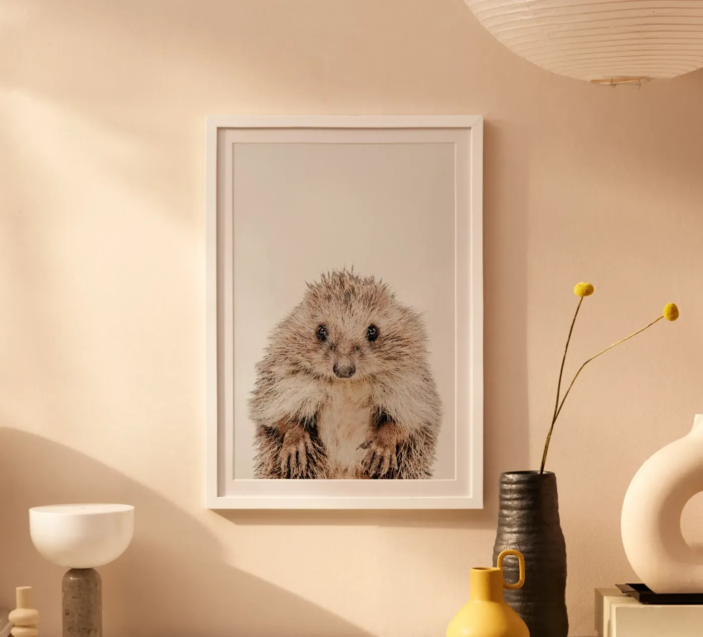 Hedgehog poster van Paws & Claws