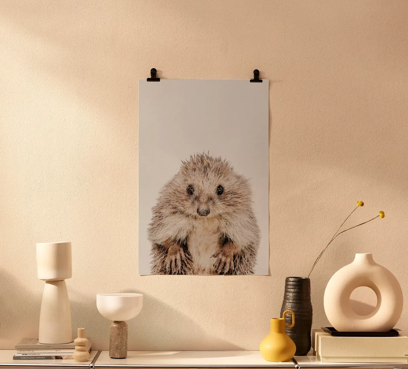 Hedgehog poster van Paws & Claws