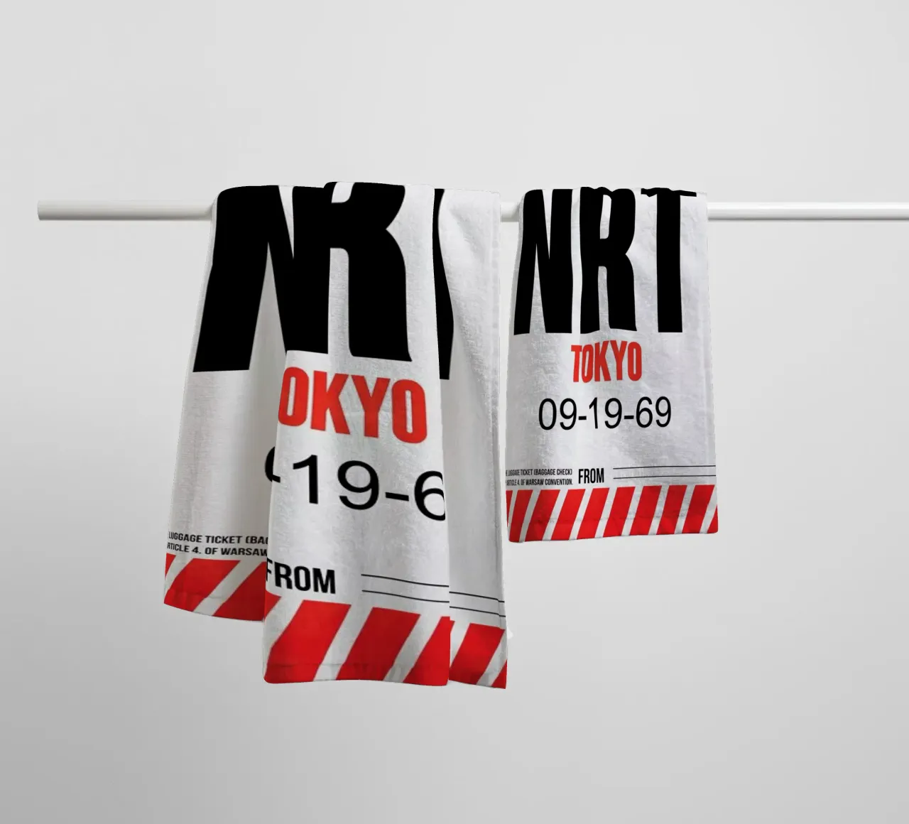 NRT-Tokio asciugamano da bagno da Naxart