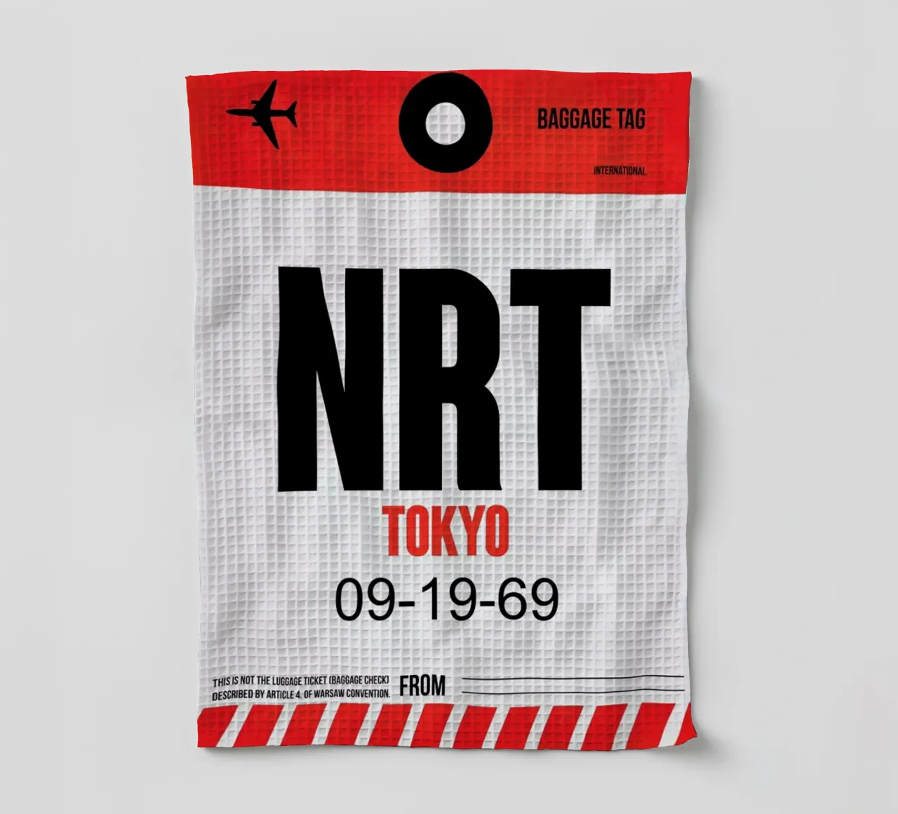 NRT-Tokio canovaccio da cucina da Naxart