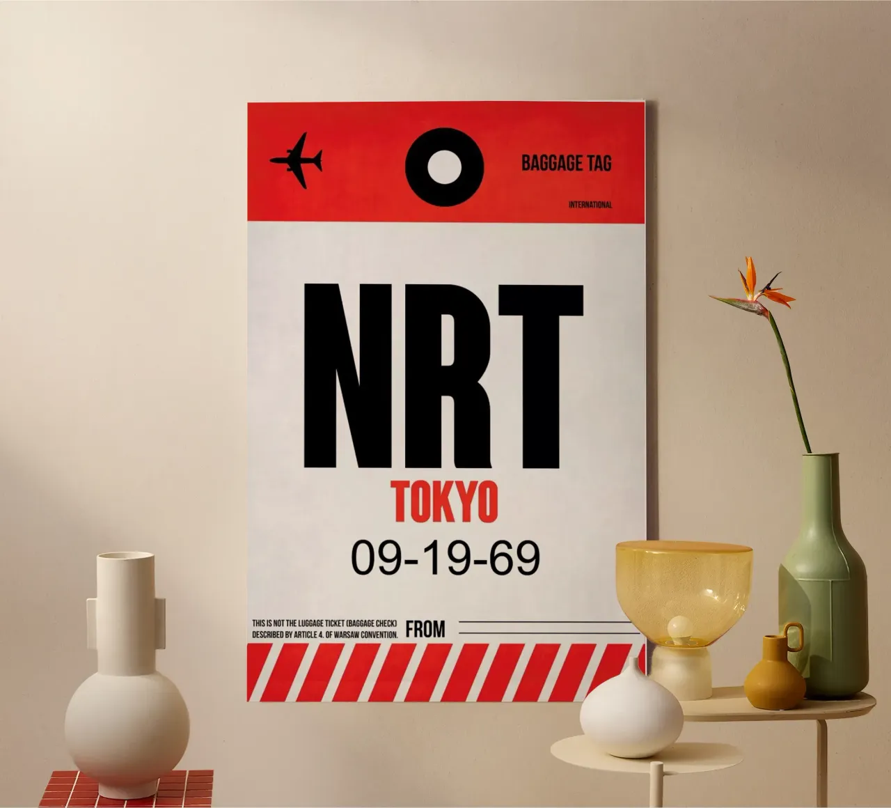 NRT-Tokio canvas by Naxart
