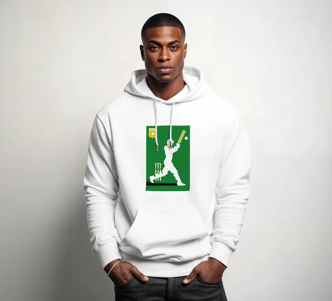 Cricket felpa con cappuccio da Bo Lundberg