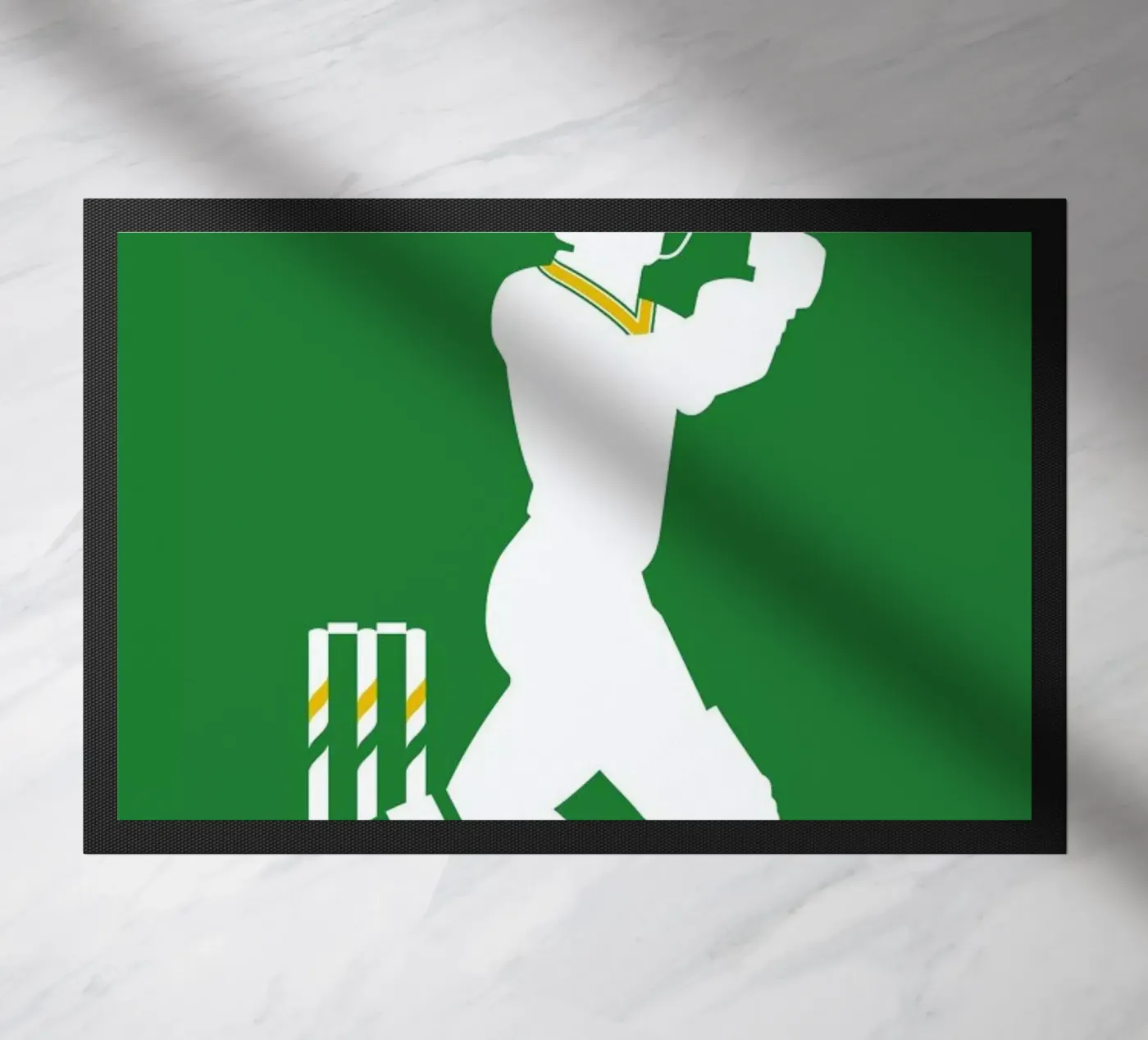 Cricket doormat by Bo Lundberg