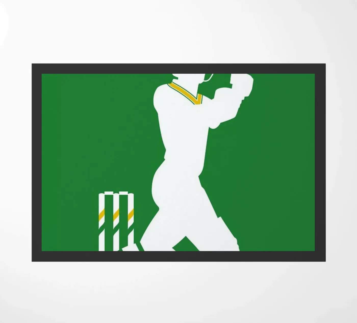 Cricket doormat by Bo Lundberg