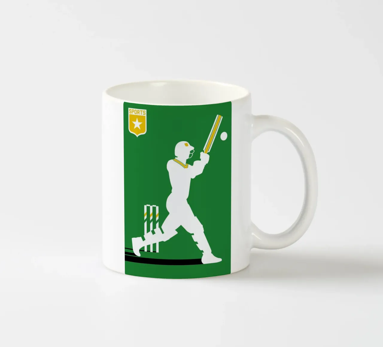 Cricket ceramic mug by Bo Lundberg