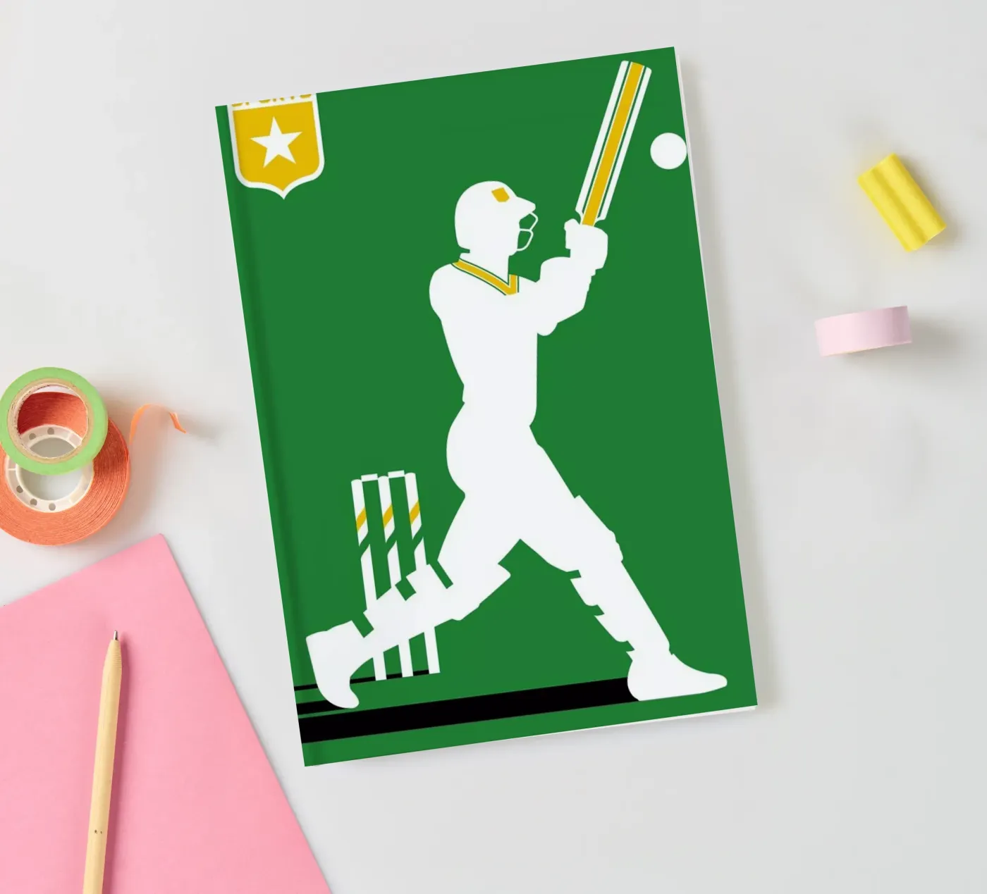 Cricket notebook by Bo Lundberg