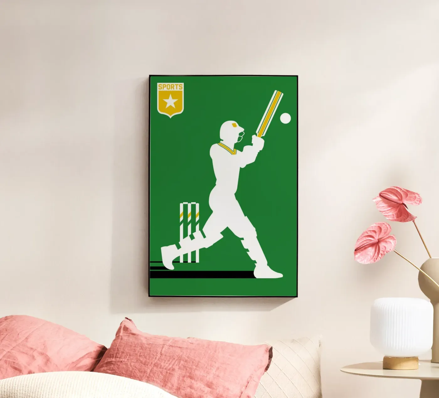 Cricket acrylic glass by Bo Lundberg