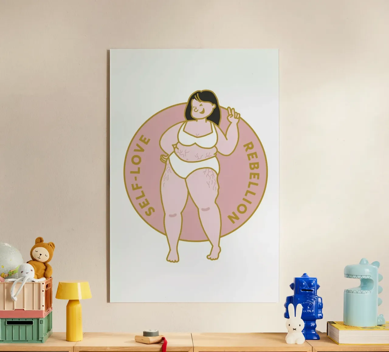 Self Love plexiglass da Geborgen Wachsen x JUNIQE