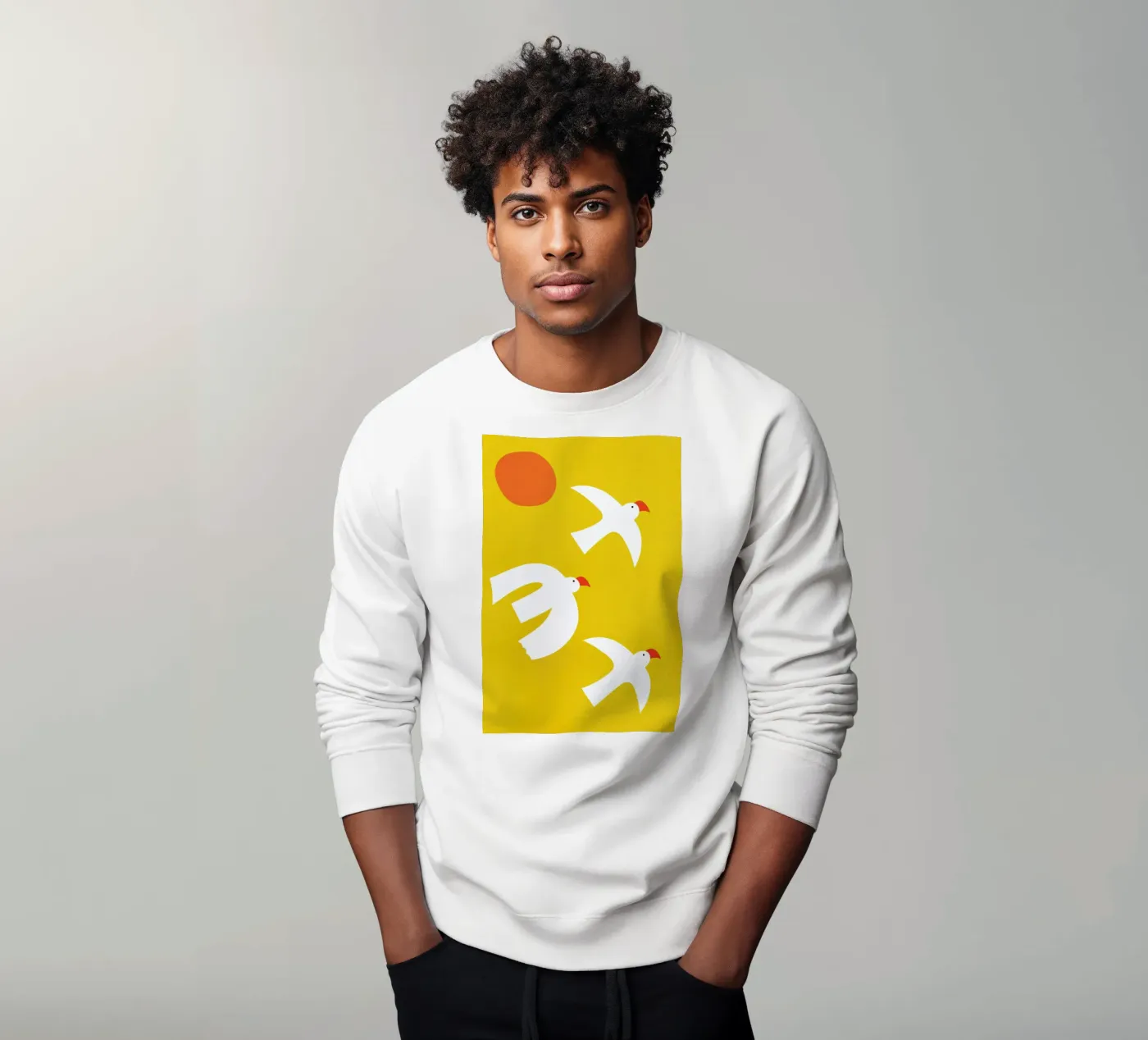 Flying Doves felpa da Little Flourishes