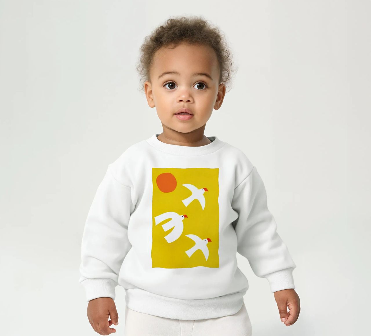 Flying Doves felpa neonato da Little Flourishes