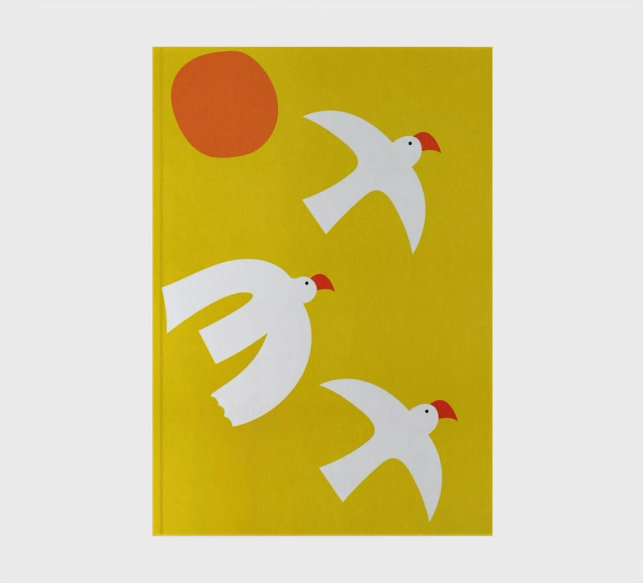 Flying Doves notebook by Little Flourishes