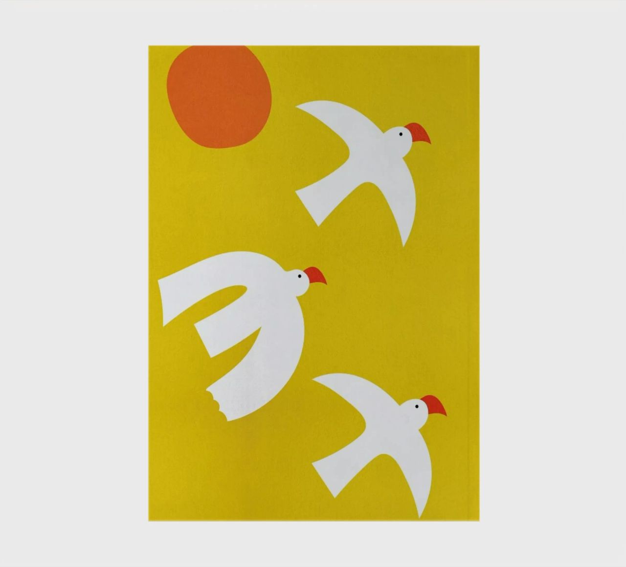 Flying Doves notebook by Little Flourishes