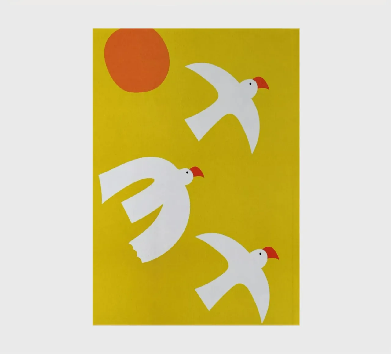 Flying Doves carnet de notes de Little Flourishes