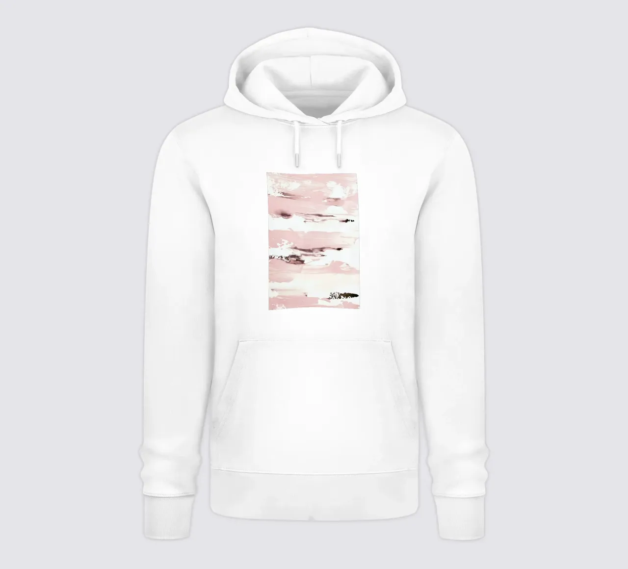 Abstract Pink felpa con cappuccio da Babett Schultze
