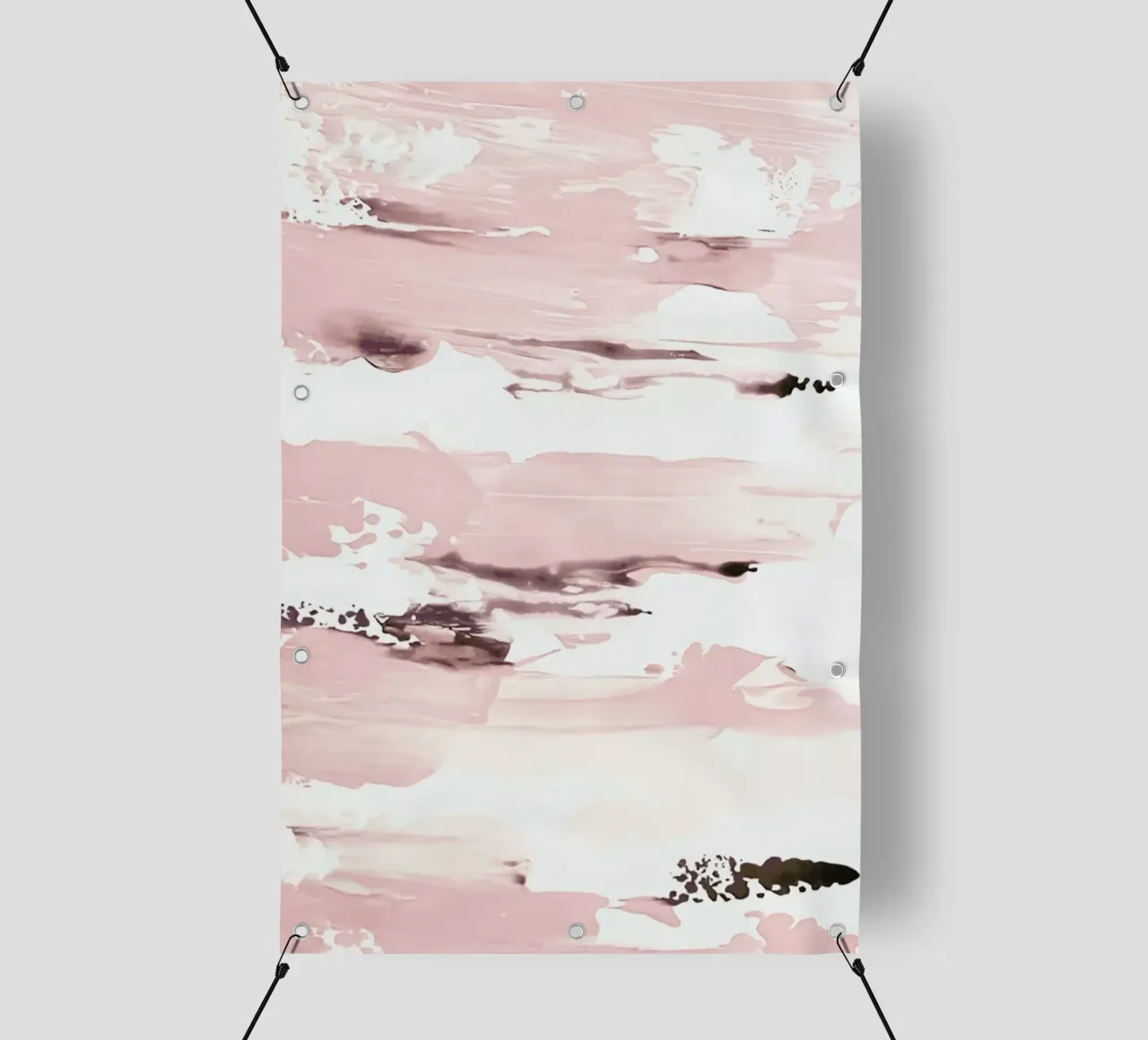 Abstract Pink telo in pvc da Babett Schultze