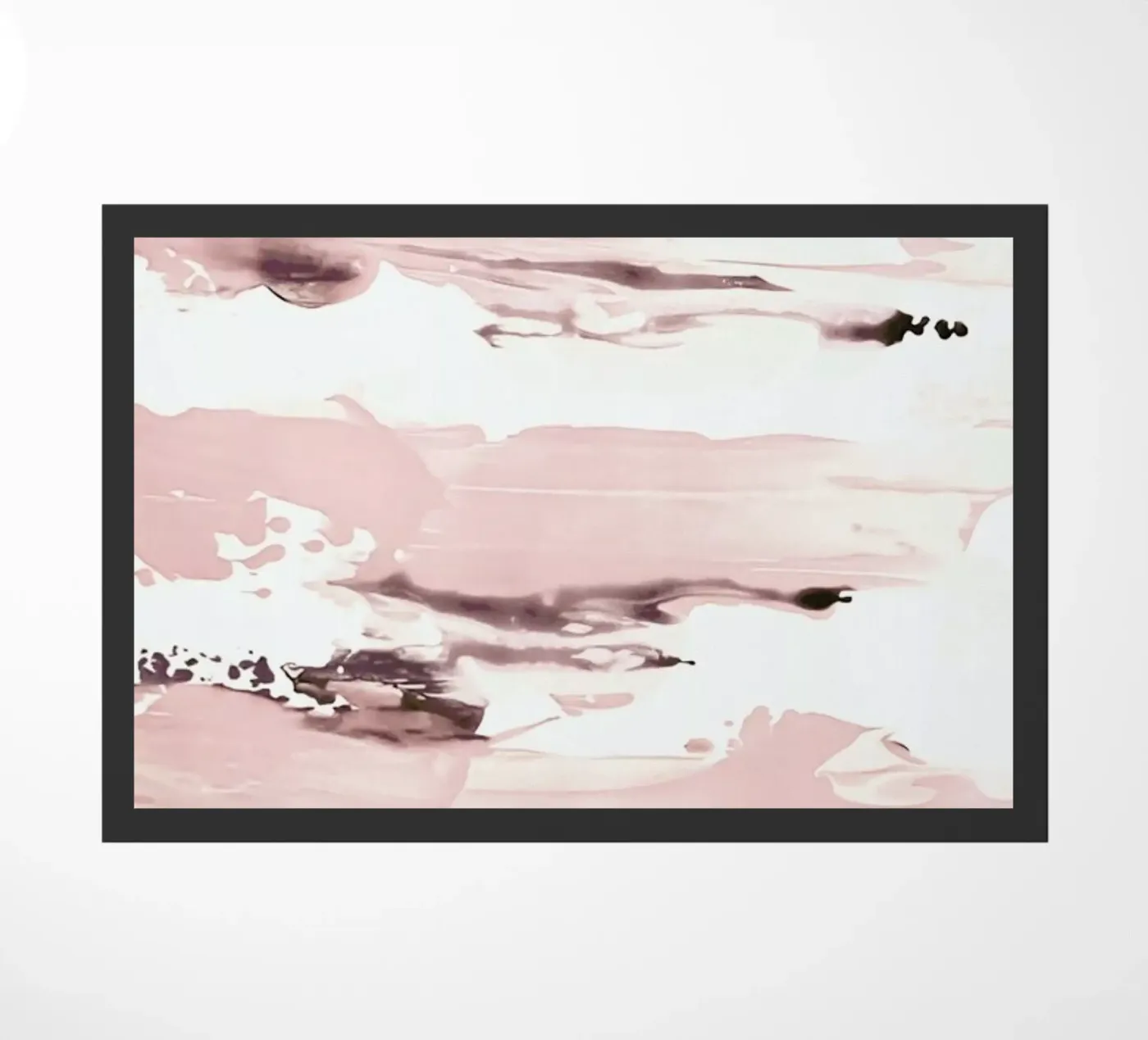 Abstract Pink zerbino da Babett Schultze