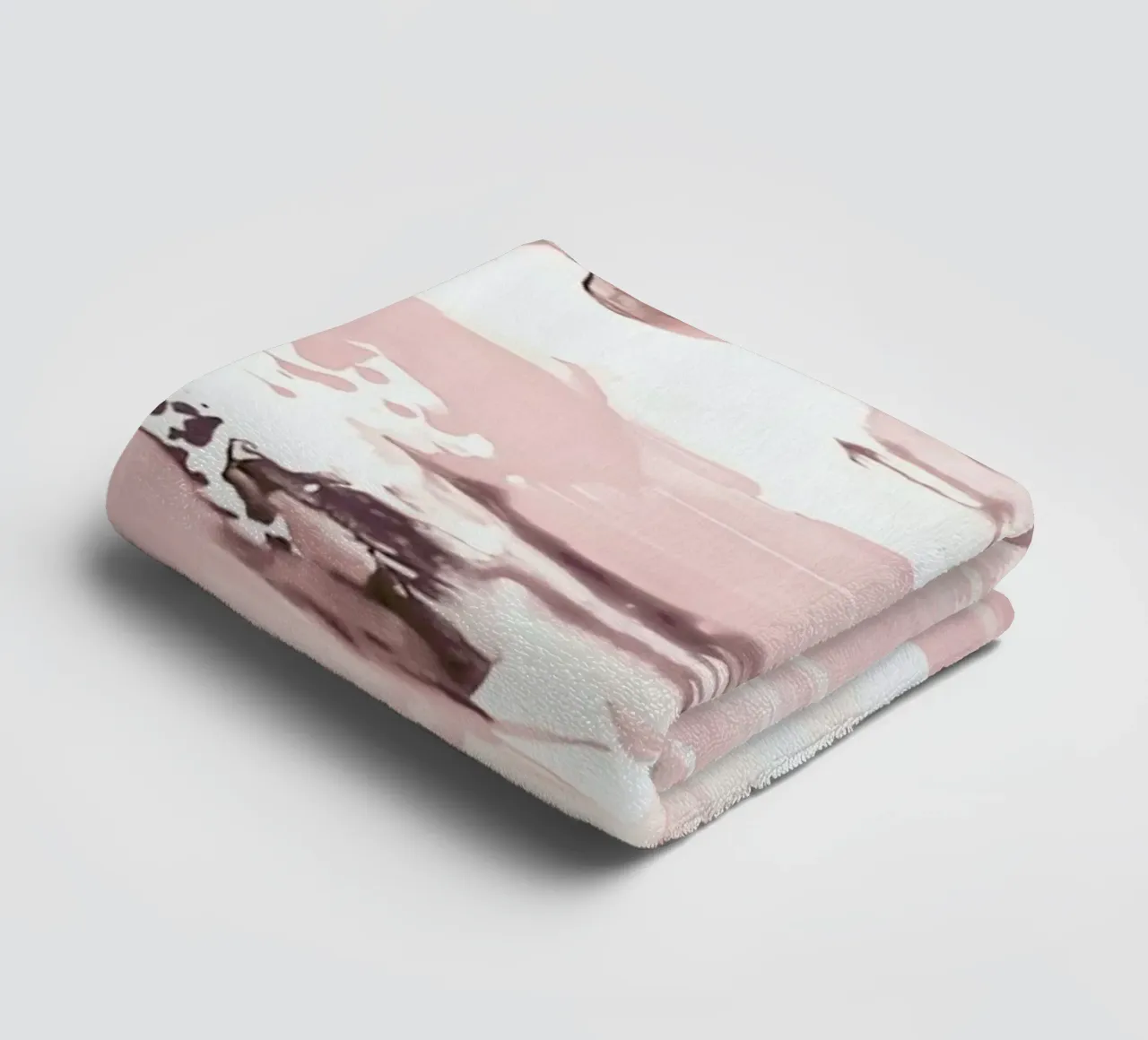 Abstract Pink asciugamano da bagno da Babett Schultze