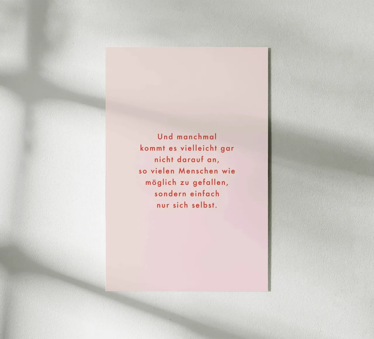 Selbstliebe acryl van vonkopfbisfuss x JUNIQE