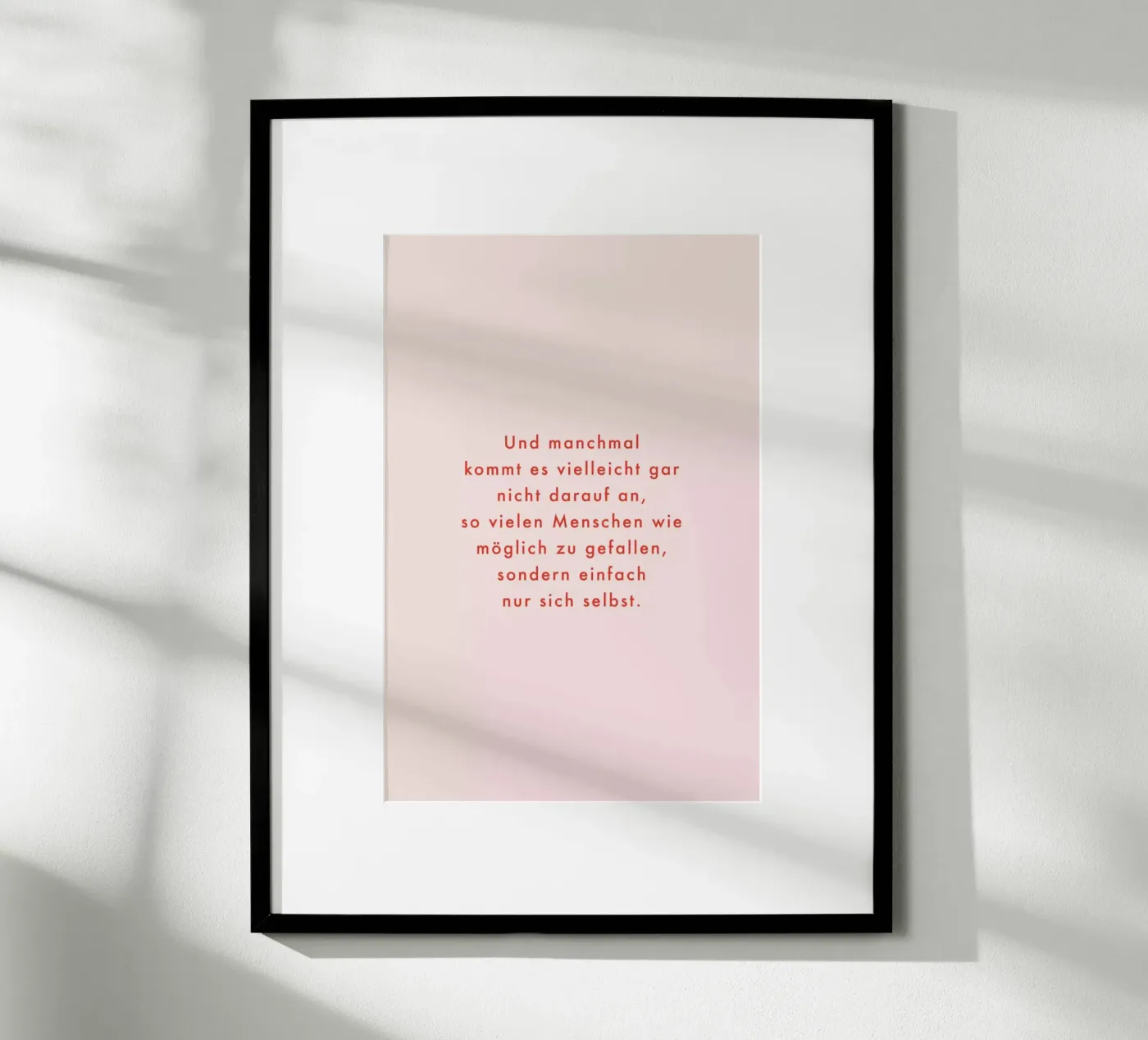 Selbstliebe poster da vonkopfbisfuss x JUNIQE