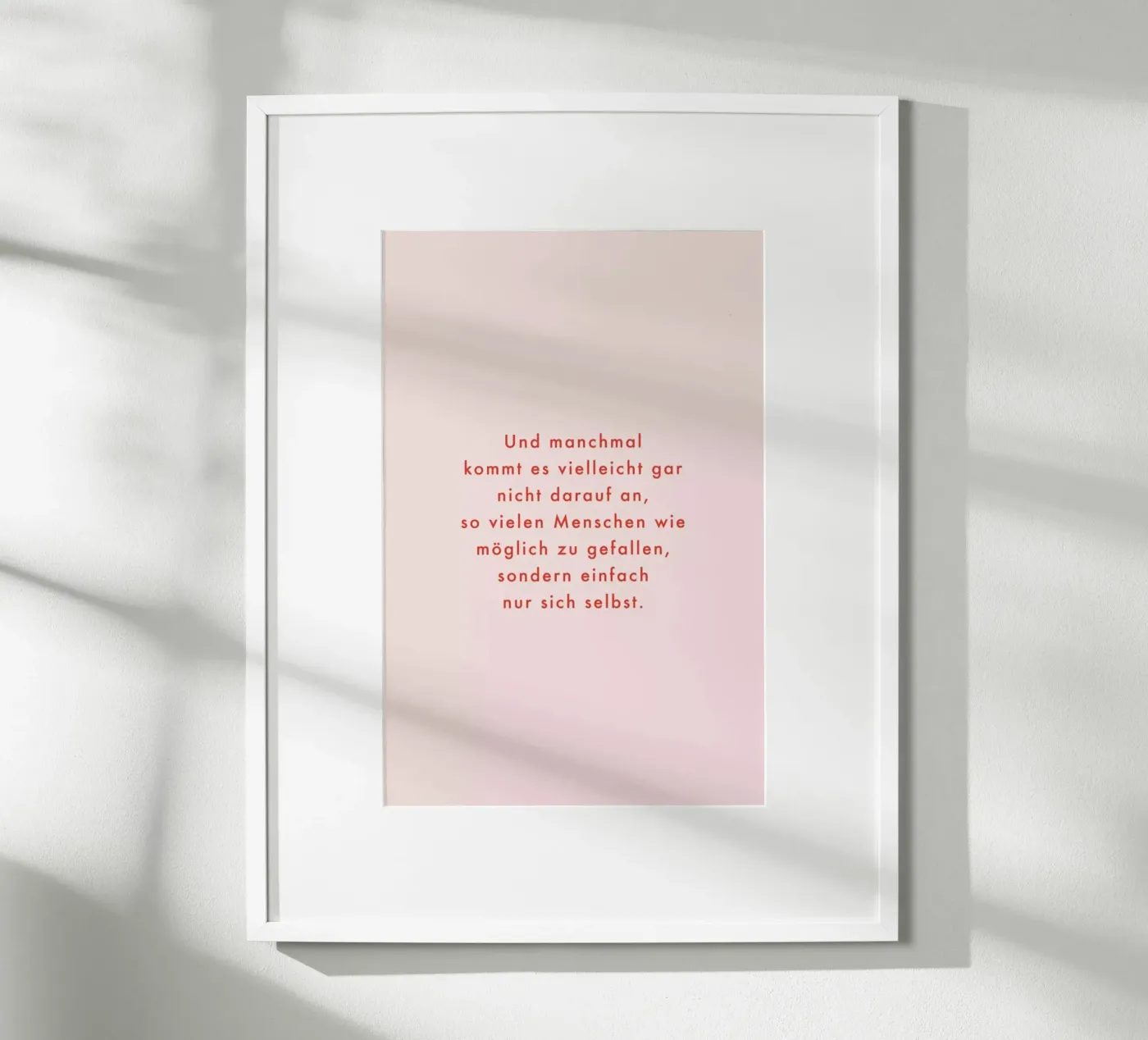 Selbstliebe poster da vonkopfbisfuss x JUNIQE