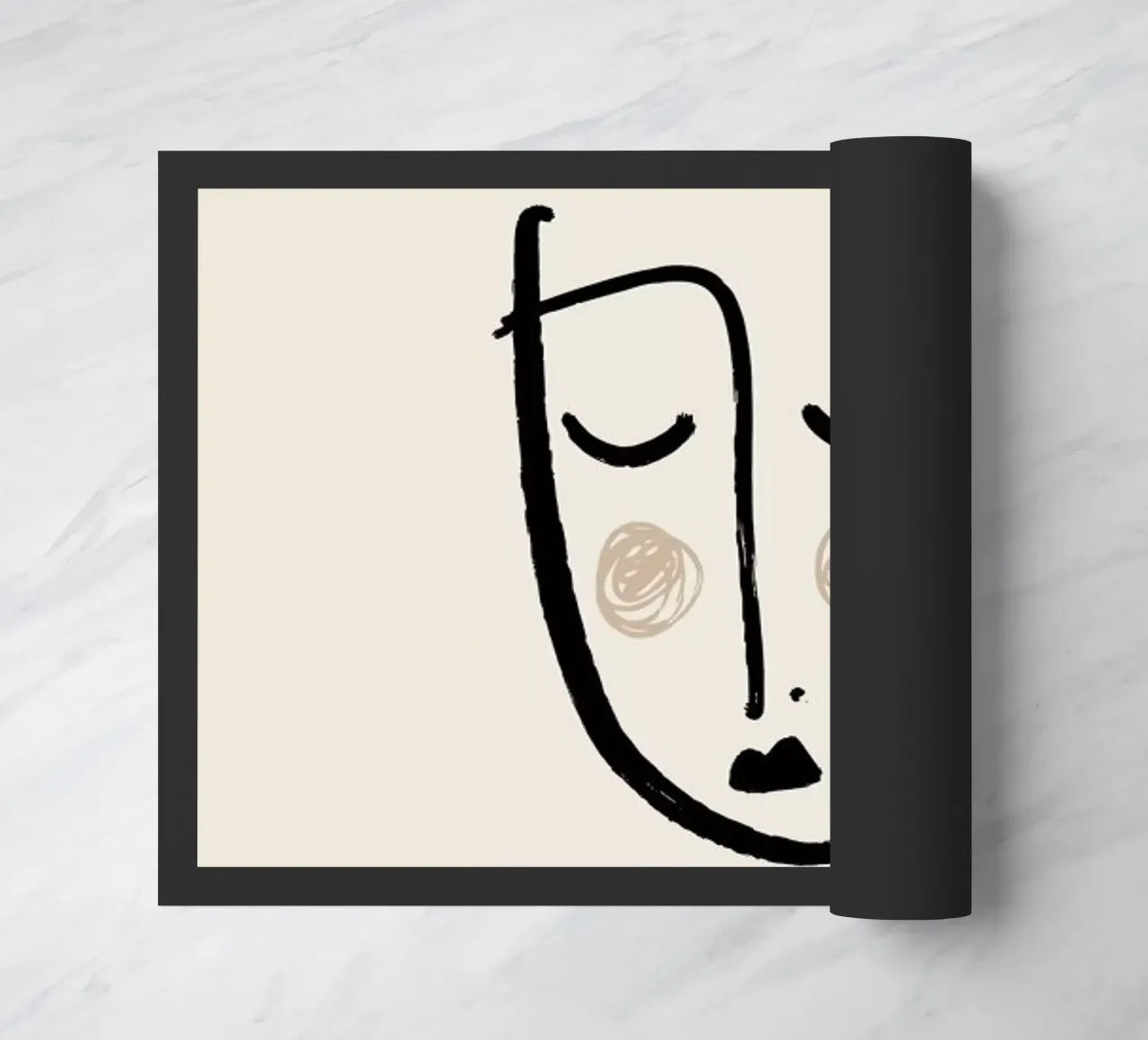 Blush deurmat van Pure