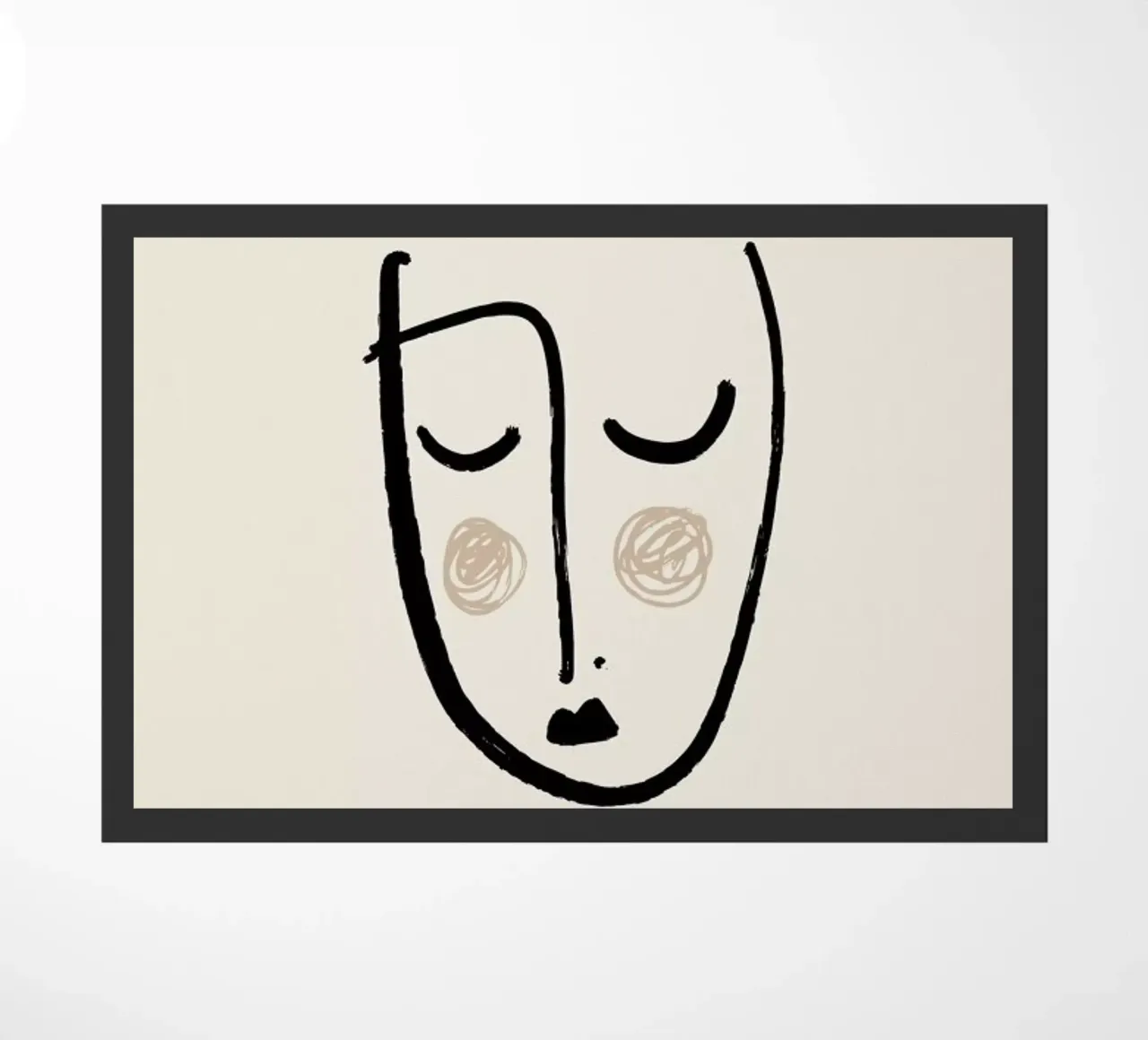 Blush deurmat van Pure