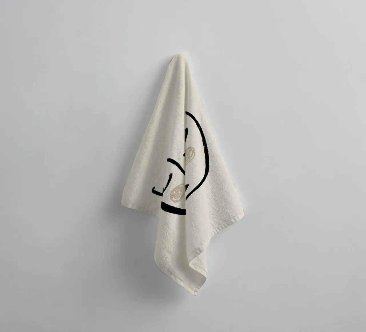 Blush badhanddoek van Pure