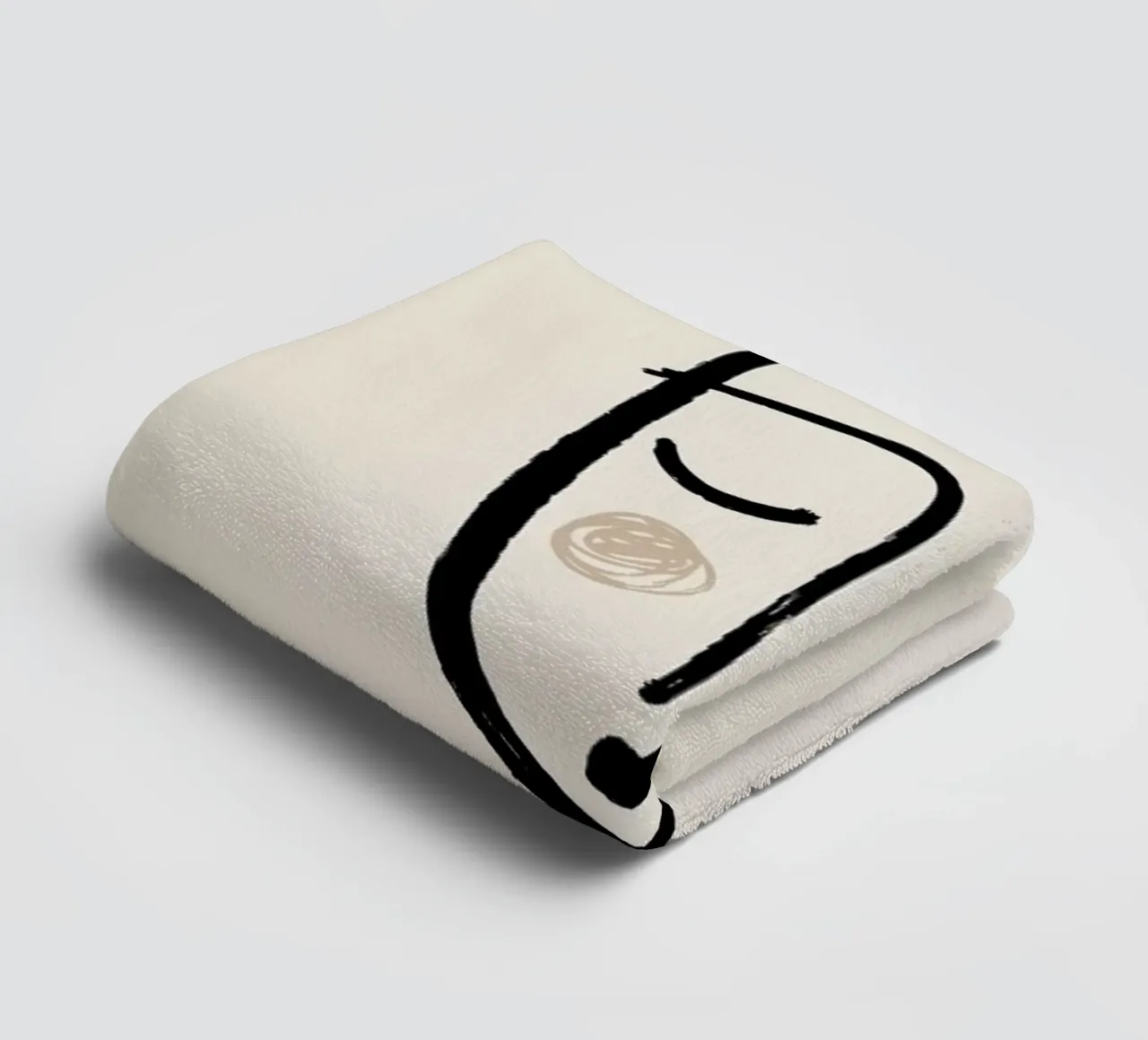 Blush badhanddoek van Pure